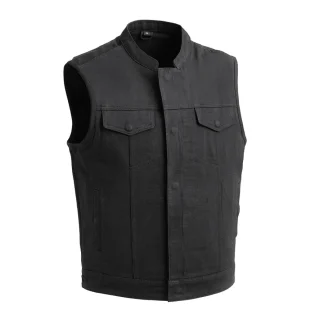 First Manufacturing Havoc Men's Motorcycle Twill Vest