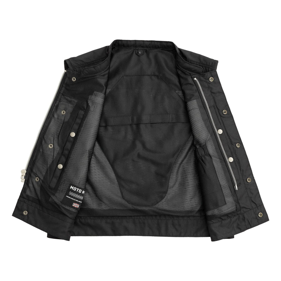 First Manufacturing Lowrider Moto Mesh Men's Motorcycle Vests - Image 8