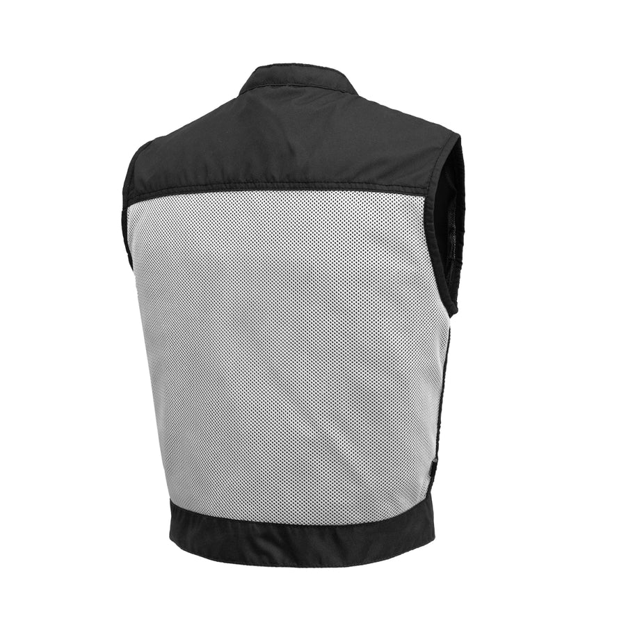 First Manufacturing Lowrider Moto Mesh Men's Motorcycle Vests - Image 10