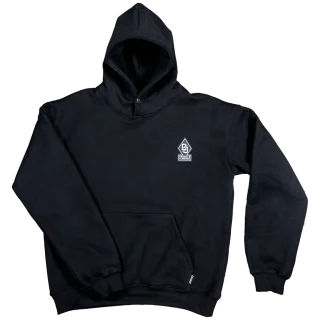 Crooked Clubhouse Diamond Bar Black Men's Hoodie