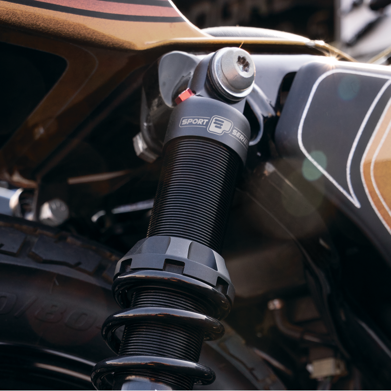 Progressive Suspension 494-1004 Shock 494 Series Standard Sportster 13.0" Bearing - Image 2