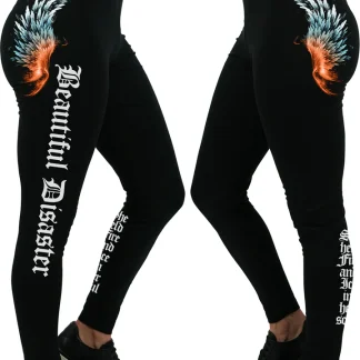 Beautiful Disaster Fire & Ice Angel Leggings
