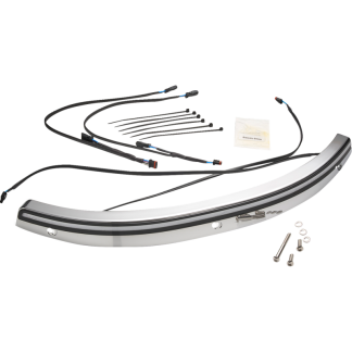 Ciro LLC 12000 Solaire LED Windshield Trim - Chrome