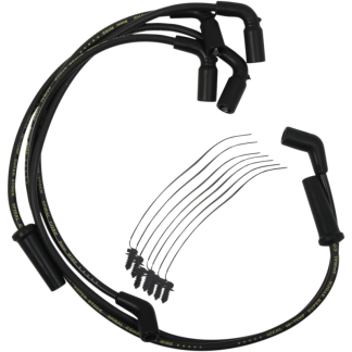 Accel 171116-K Spark Plug 8mm Wire - M8 - Black- 17-22 FL