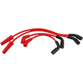 Accel 171117-R Spark Plug 8mm Wire - Softail - Red -18-23 Softail