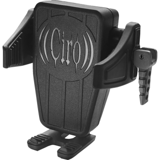 CIRO LLC 53311 Trim Line Cybercharger Phone Holder - Black Mount