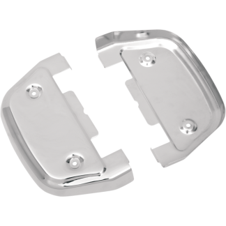 Drag Specialties 1621-0123 Passenger Floorboard Cover - Chrome - FL