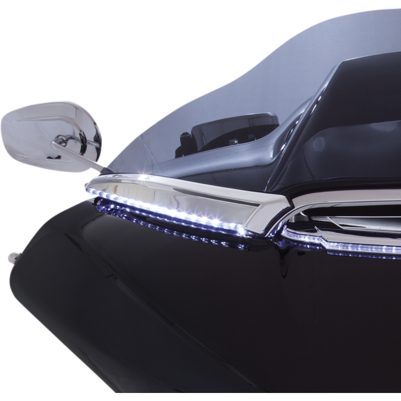 CIRO LLC 11050 Horizon LED Windshield Trim - Chrome - FLTR - Image 4