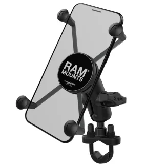 Ram Mount RAM-B-149Z-A-UN10U RAM Rail U-Bolt Short With X-Grip Large Phone Mount