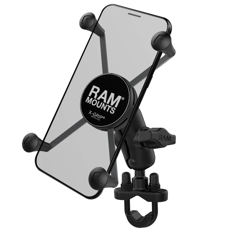 Ram Mount RAM-B-149Z-A-UN10U RAM Rail U-Bolt Short With X-Grip Large Phone Mount