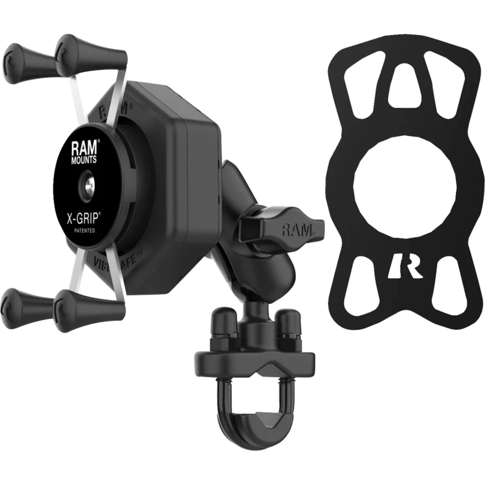 Ram Mount RAM-B-149Z-A-UN7-462 Vibe-Safe X-Grip Short Arm & U-Bolt Mount Kit - Image 2