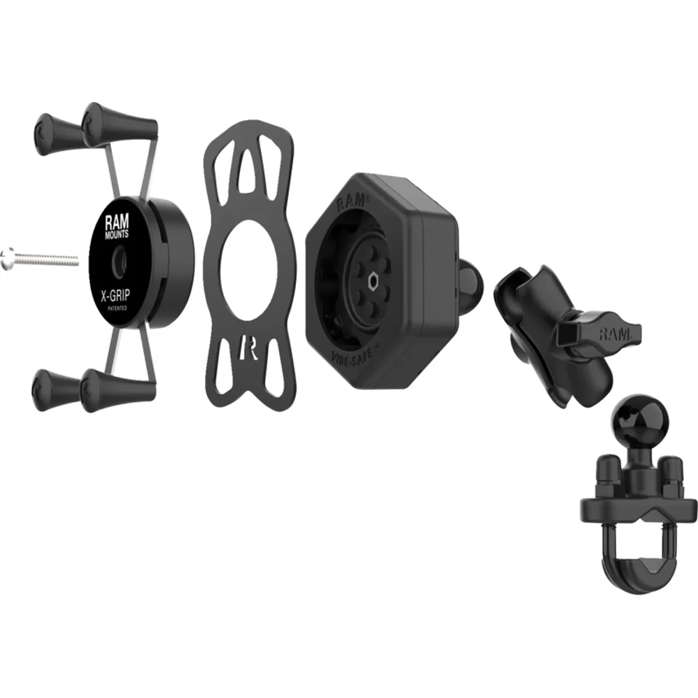 Ram Mount RAM-B-149Z-A-UN7-462 Vibe-Safe X-Grip Short Arm & U-Bolt Mount Kit - Image 4